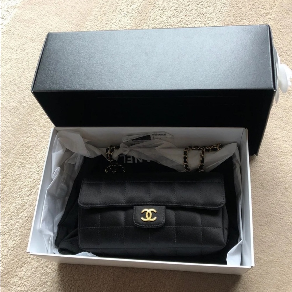 Chanel Camellia Mini Flap Bag